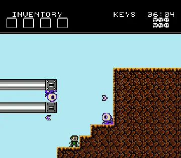 Battle Kid - Fortress of Peril (USA) (V1.000) (Aftermarket) (Unl) screen shot game playing